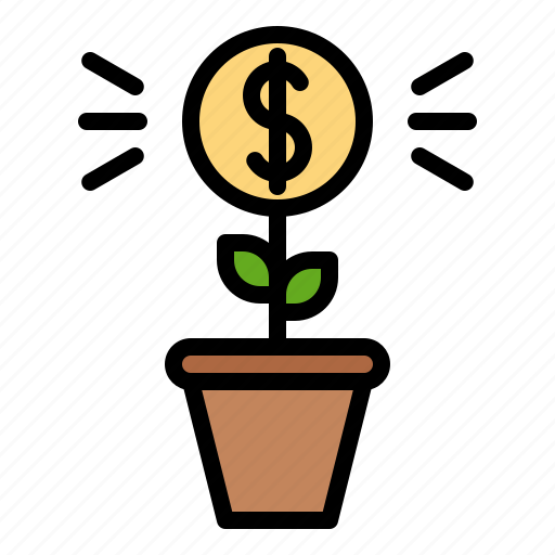 Dollar, growth, investment, money, profit icon - Download on Iconfinder