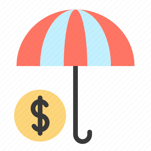 Coin, finance, insurance, money, protect, umbrella icon - Download on Iconfinder