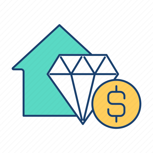 Mortgage loan, estate, investment, property icon - Download on Iconfinder