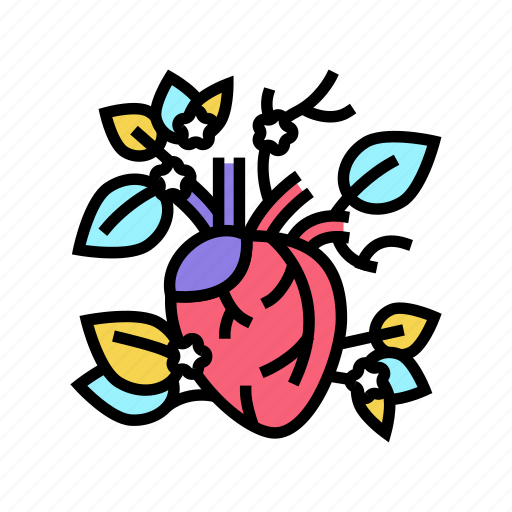 Blooming, heart, astrological, objects, business, crystals icon - Download on Iconfinder