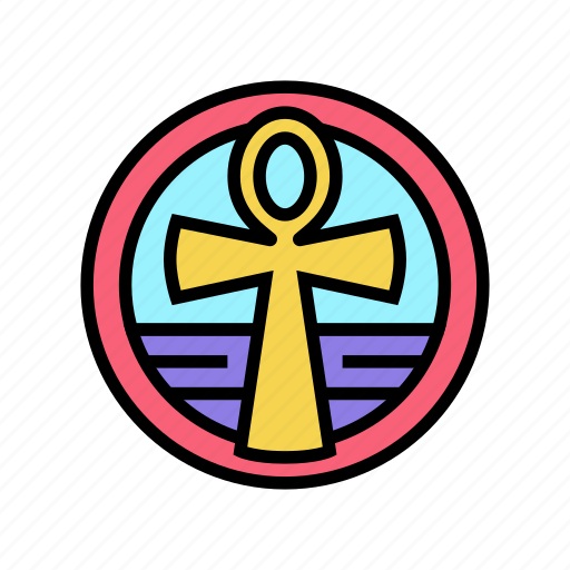 Cross, ankh, astrological, objects, business, crystals icon - Download on Iconfinder