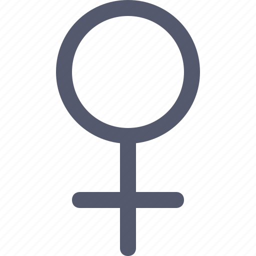 Astronomy, cross, female, planet, space, venus, woman icon - Download on Iconfinder