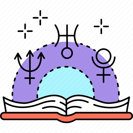 Mystical, astrology, book, knowledge icon - Download on Iconfinder