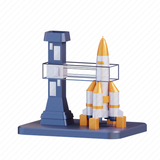 Rocket launch, space launch, lift off, spacecraft launch, rocket takeoff, launch pad, mission launch icon - Download on Iconfinder