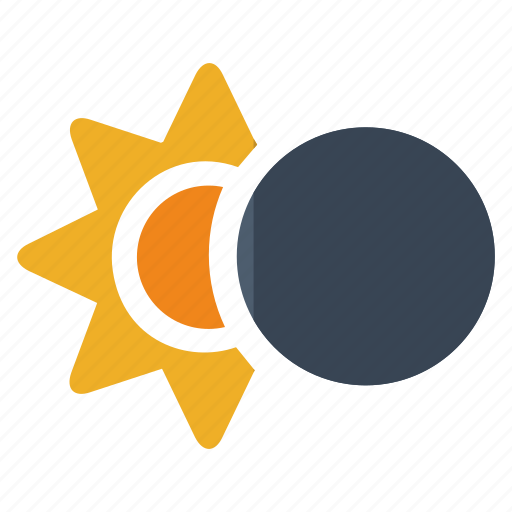 Eclipse, sun, moon, astronomy icon - Download on Iconfinder