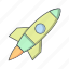 rocket, satellite, launch 
