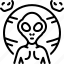alien, monster, extraterrestrial, nonnative, spooky, weird, invader 