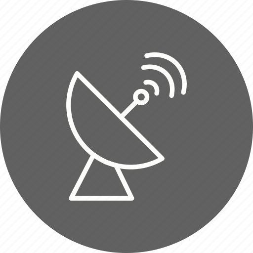 Dish, satellite, antenna icon - Download on Iconfinder