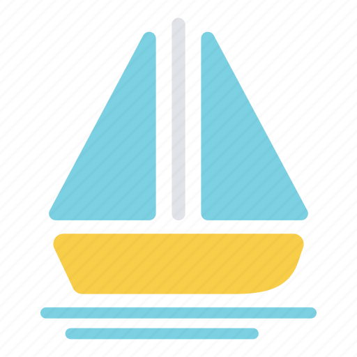 Boat, ocean, sailing, sea, ship, summer, vacation icon - Download on Iconfinder