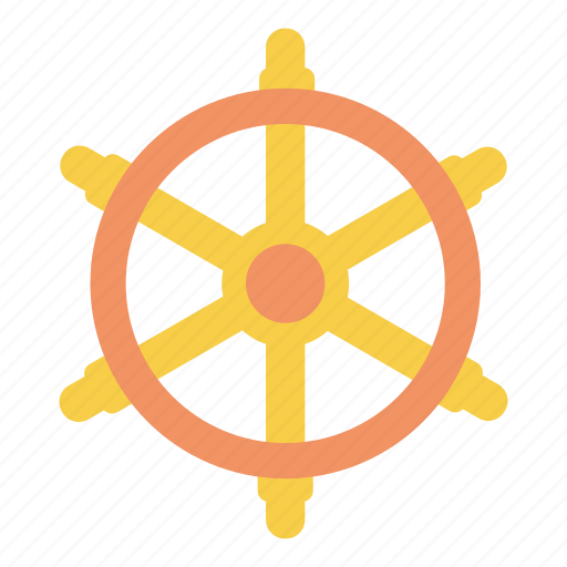 Boat, captain, marine, navigation, ship, steering, wheel icon - Download on Iconfinder