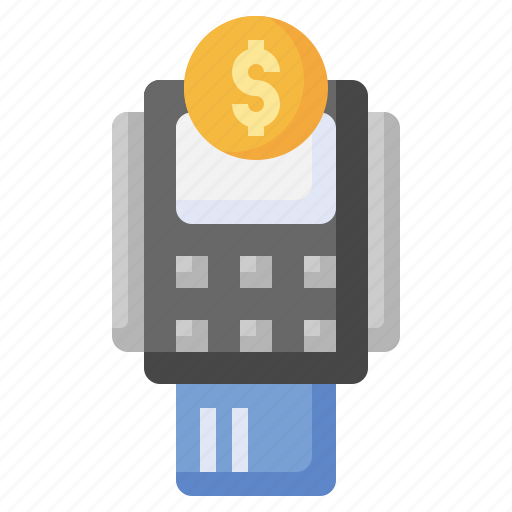 Card, payment, pos, terminal, credit, receipt, business icon - Download on Iconfinder