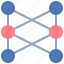 associate, atom, network, star, pattern, diagram, connect 