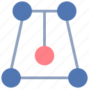 circle, atom, network, star, pattern, diagram, parts 