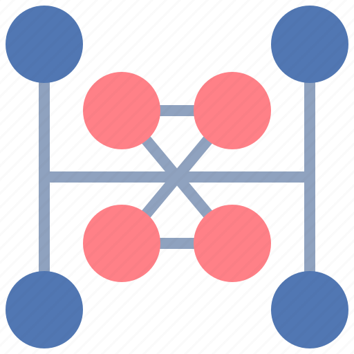 Network, pattern, diagram, connect, atom, mark icon - Download on Iconfinder
