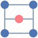 square, box, atom, network, pattern, diagram, mark 