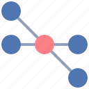 star, pattern, diagram, connect, atom, network 