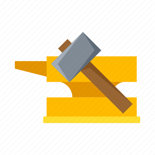 Anvil, attribute, god, hammer icon - Download on Iconfinder