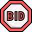 auction, bid, bidding, first, price 