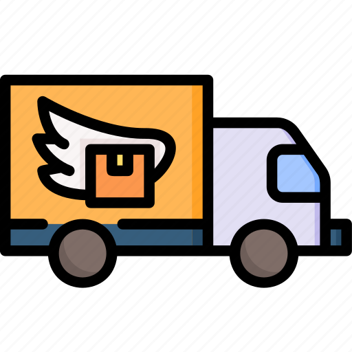 Delivery, fast, shipment, shipping, transportation, truck, auction icon - Download on Iconfinder