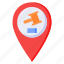 location, map, pin, sticky, auction, bid 