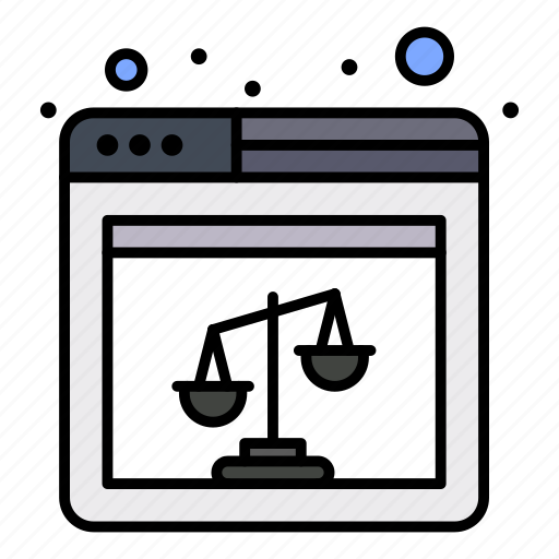 Browser, judge, justice, law, web icon - Download on Iconfinder