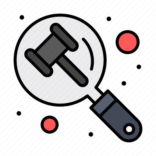 Justice, law, lawyer, magnifier, search icon - Download on Iconfinder