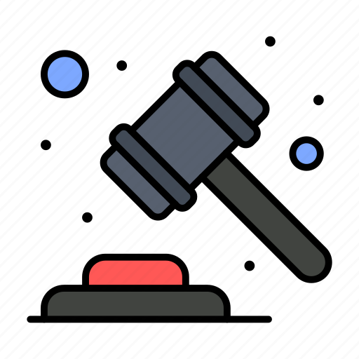 Attorney, auction, hammer, judge, justice icon - Download on Iconfinder