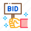 application, bid, buying, goods, hammer, internet, selling 