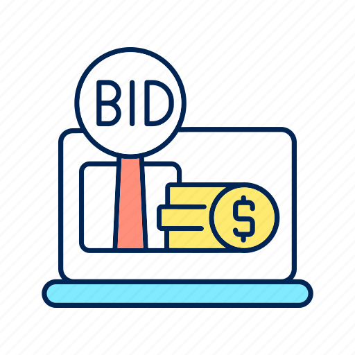 Auction, online marketplace, electronic commerce, internet trade icon - Download on Iconfinder