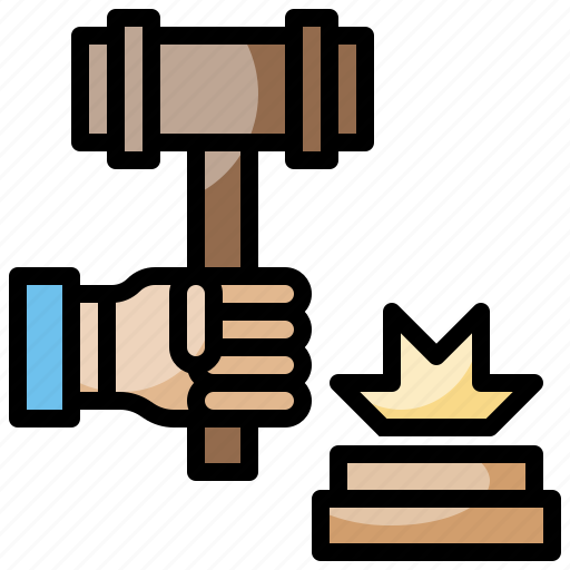 Auction, bid, hammer, miscellaneous, trade icon - Download on Iconfinder