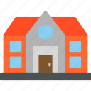 house, housing, neighbor, property, real, estate, roof, roofing, icon