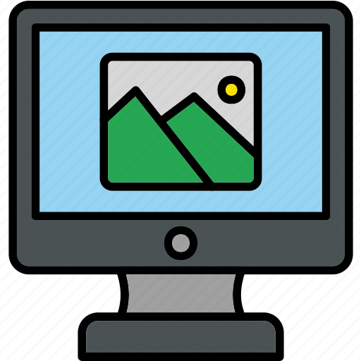 Comoputer, gallery icon - Download on Iconfinder