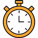 stopwatch, time, timer, timing, icon
