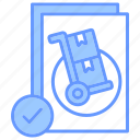checklist, check, document, survey, logistic, delivery