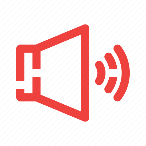 Audio, player, sound, speaker, volume icon - Download on Iconfinder