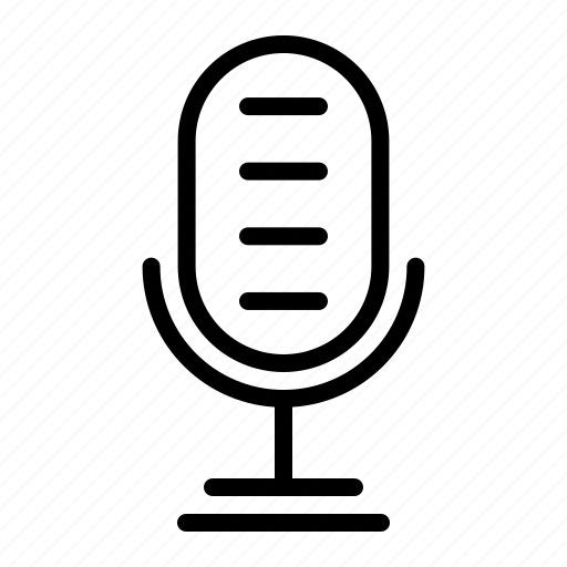 Microphone, mic, voice, radio, microphones, amplification, recording icon - Download on Iconfinder