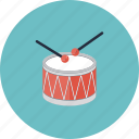 beat, drum, drumroll, drumstick, instrument, music