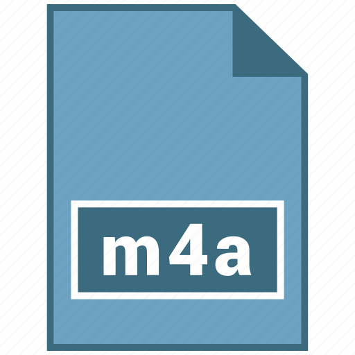 Audio, file format, m4a icon - Download on Iconfinder