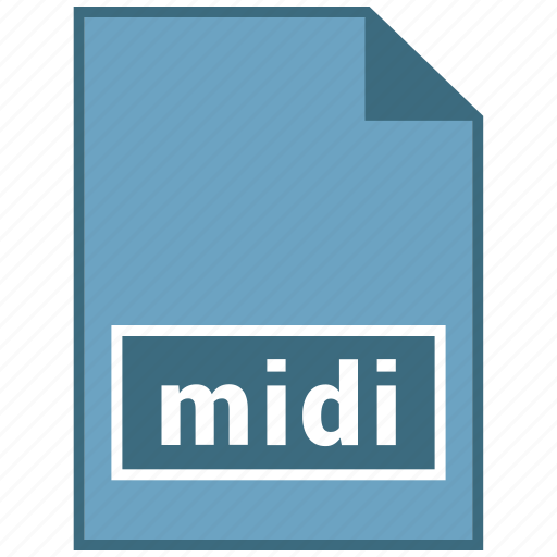 Audio, file format, midi icon - Download on Iconfinder