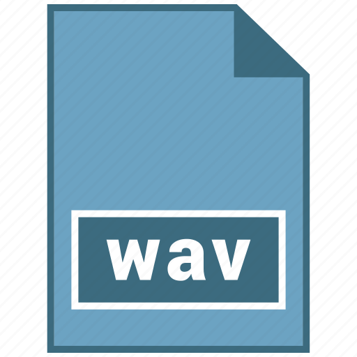Audio, file format, wav icon - Download on Iconfinder