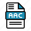 aac, audio, file, types, extension, music, format 
