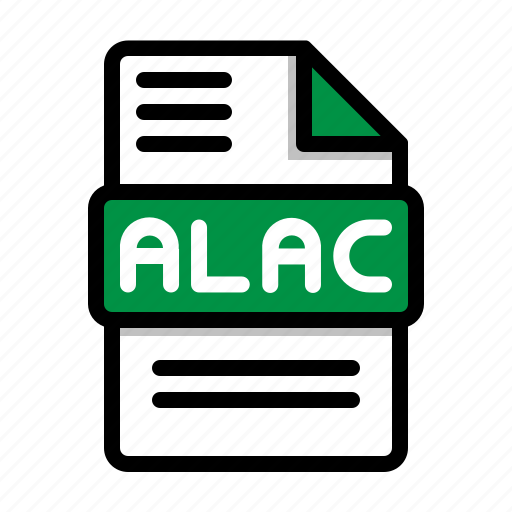 Alac, audio, codec, file, types, extension, music icon - Download on Iconfinder