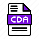 cda, audio, file, types, format, music, type