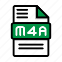 m4a, audio, file, types, format, music, type