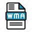 wma, audio, file, types, extension, music, player 