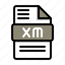 xm, audio, file, types, format, music, type