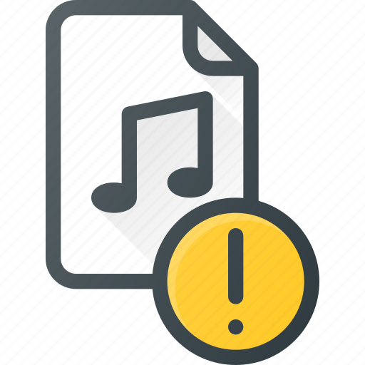 Attention, audio, file, music, sound icon - Download on Iconfinder