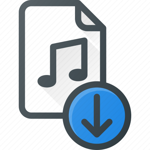 Audio, download, file, music, sound icon - Download on Iconfinder