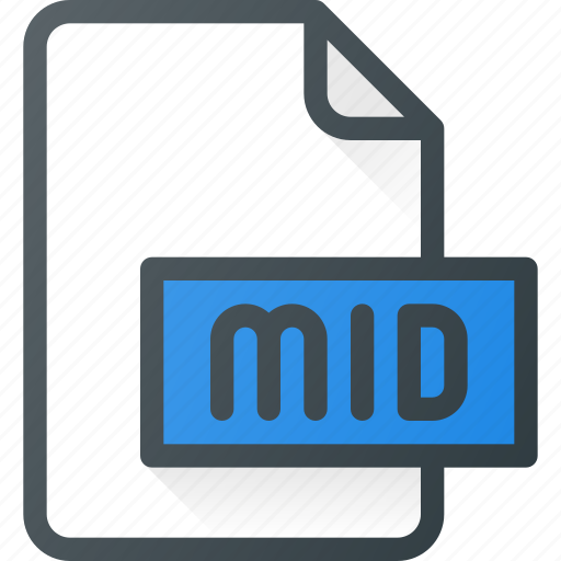 Audio, file, mid, midi, music, sound icon - Download on Iconfinder