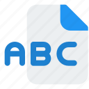 abc, music, audio, format, extension